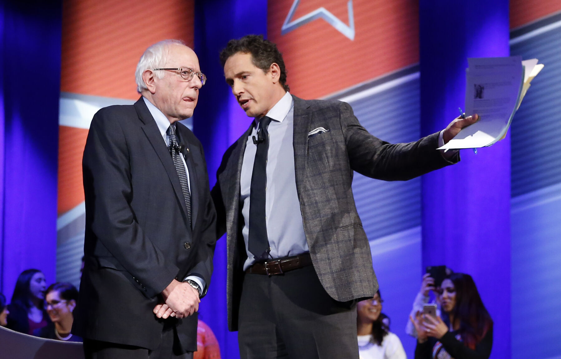 Bernie Sanders, Chris Cuomo